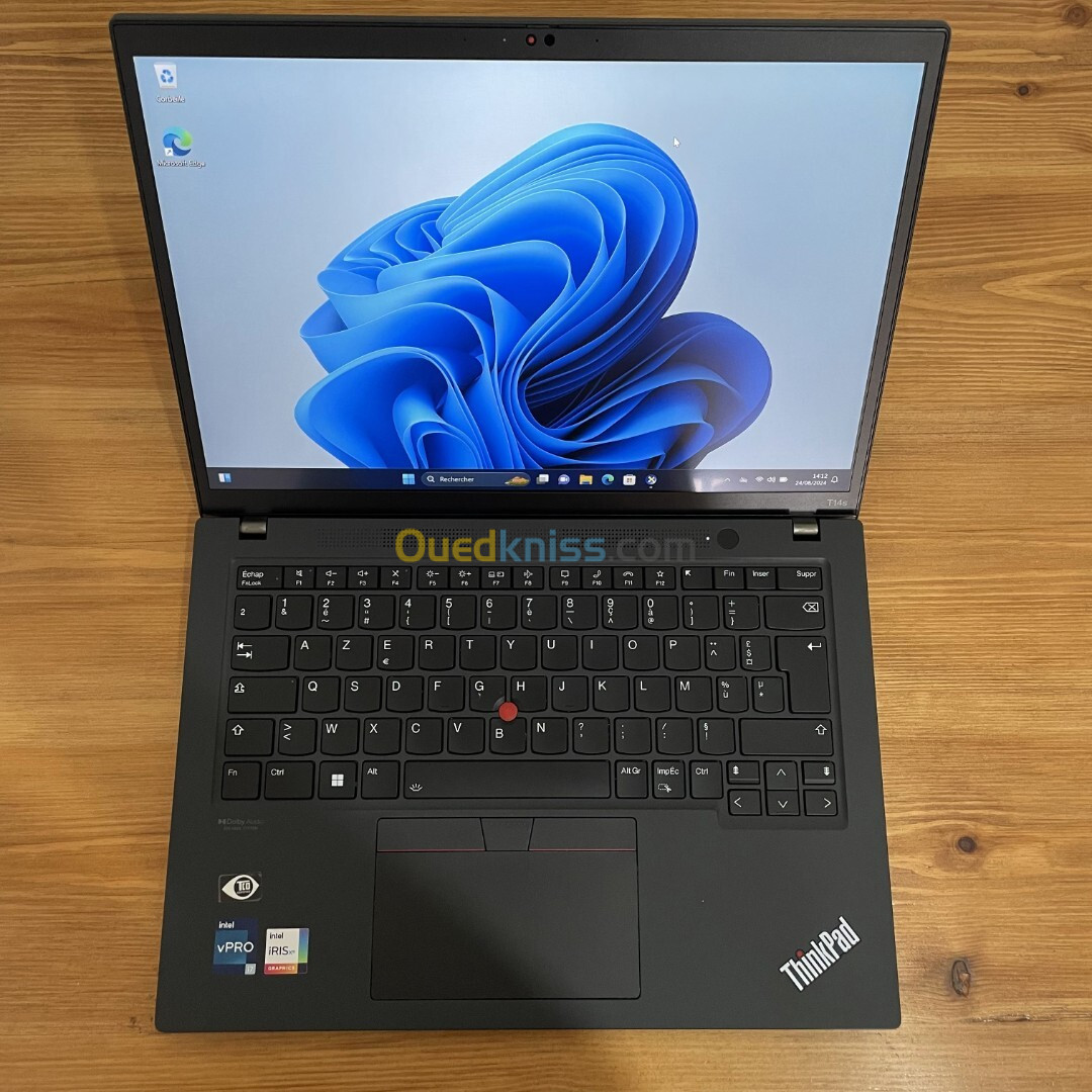 Lenovo ThinkPad T14s Gen 3| i7 12ème 1270P, 32Go DDR5 1To SSD, 14" FHD TACTILE