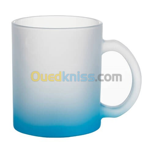 **NEW** Mug glasse Tasse transparent en verre sublimable / personnalisable