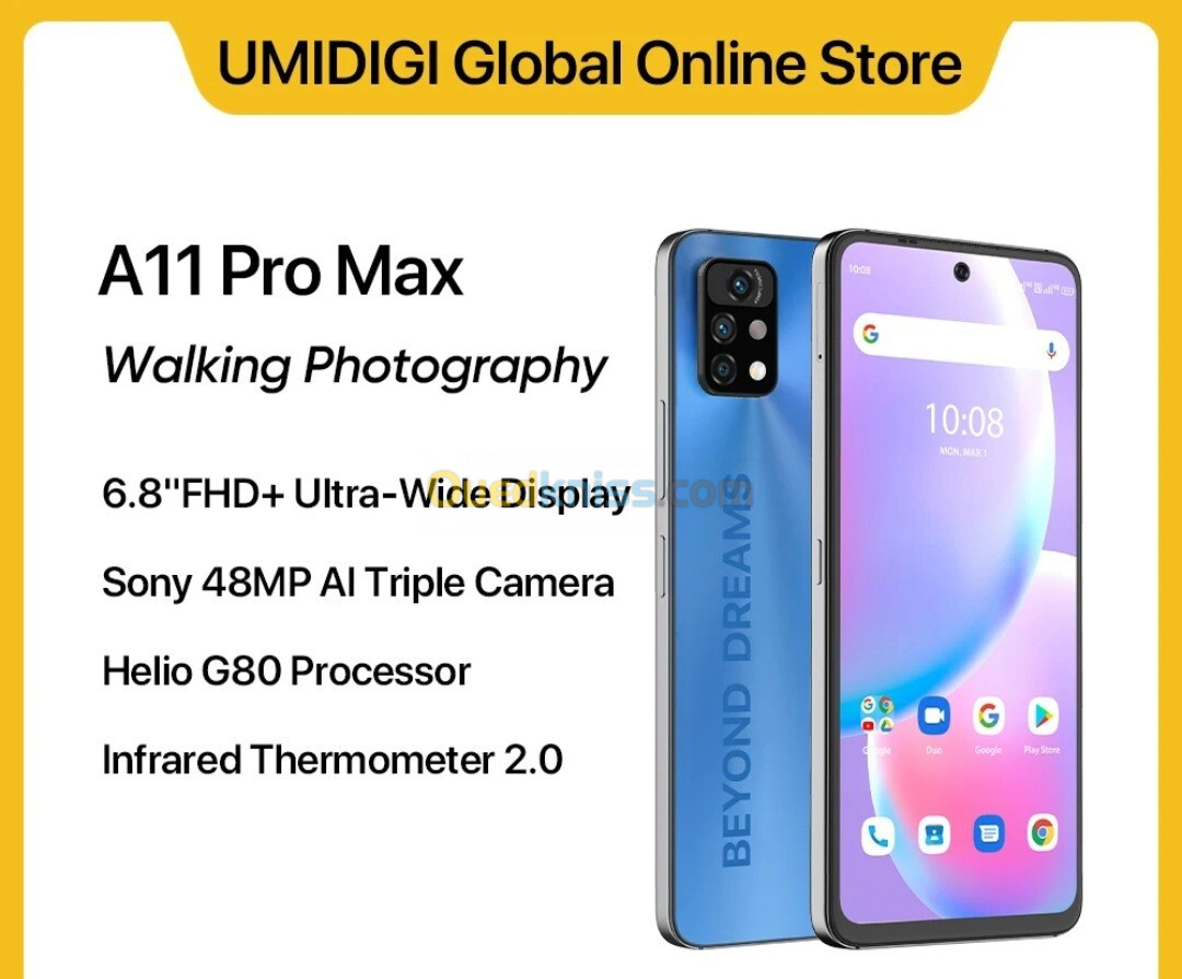 UMIDIGI A11 PRO MAX