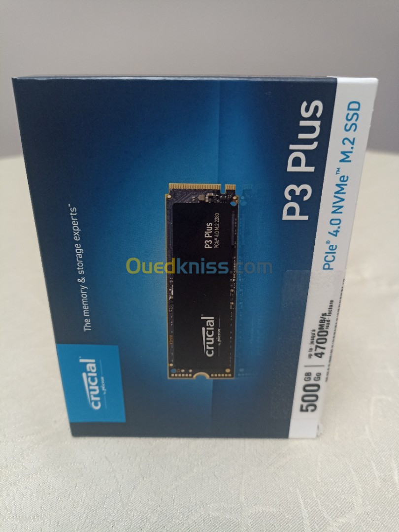 SSD NVMe Crucial P3 Plus Gen4 M2 500g