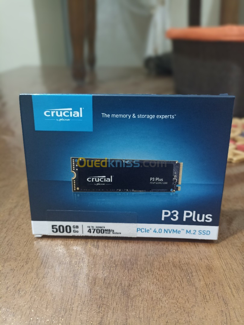 SSD NVMe Crucial P3 Plus Gen4 M2 500g