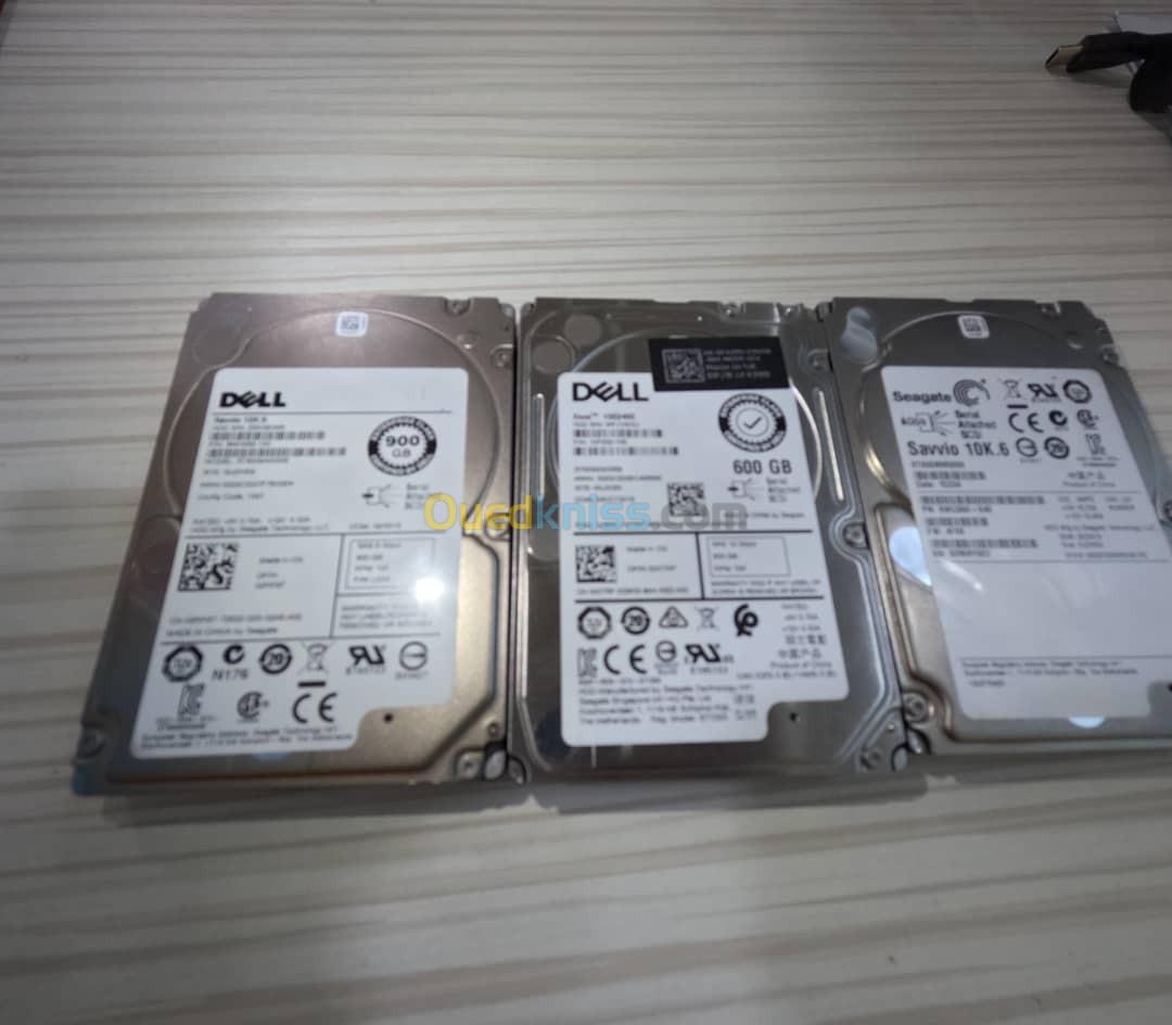 3 disque dur serveur sas DELL/SEAGATE 