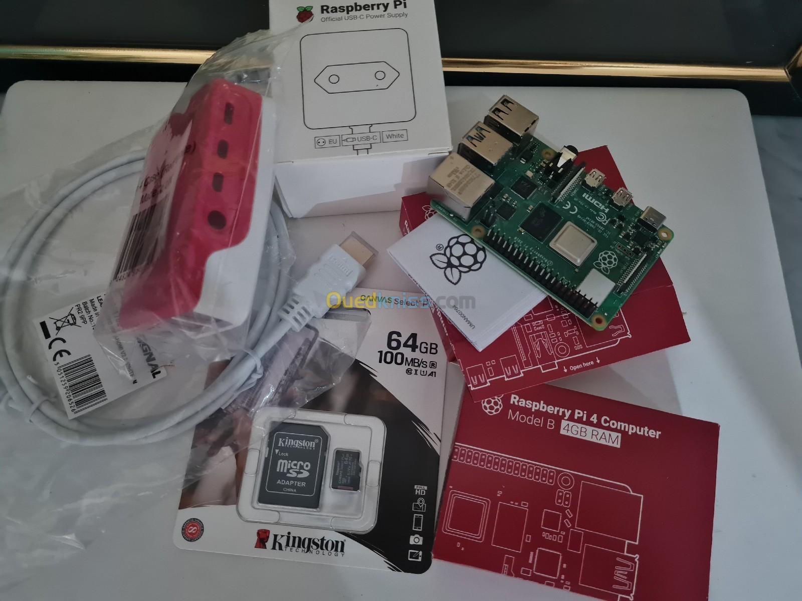 Kit raspberry pi 4 model B 4 GB 