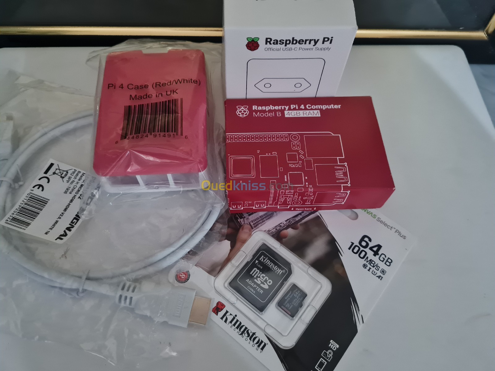 Kit raspberry pi 4 model B 4 GB 