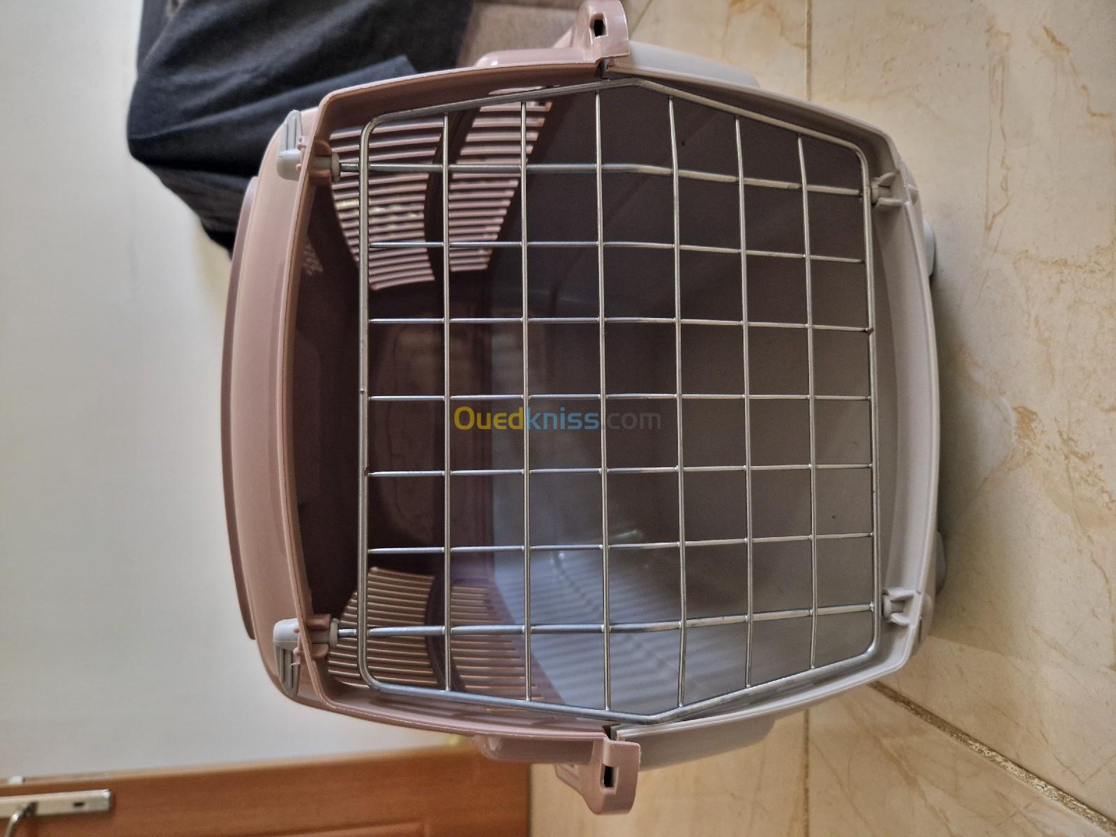 Cage de transport pour chat 