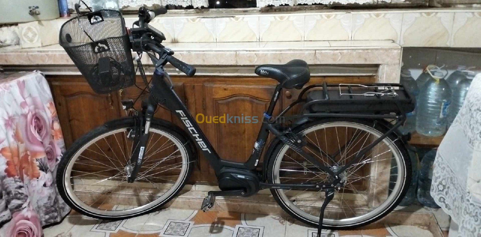 Vélo électrique français la marque fiscHer 48 v freinage hydraulique prix 12 millions 