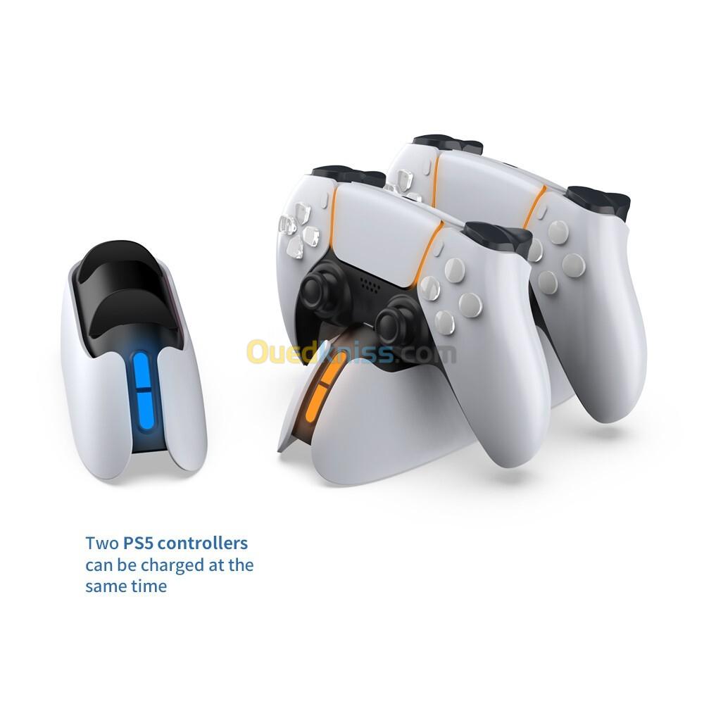 Station de Charge 2 Manette pour Manette PS5 TP5-05103 DOBE