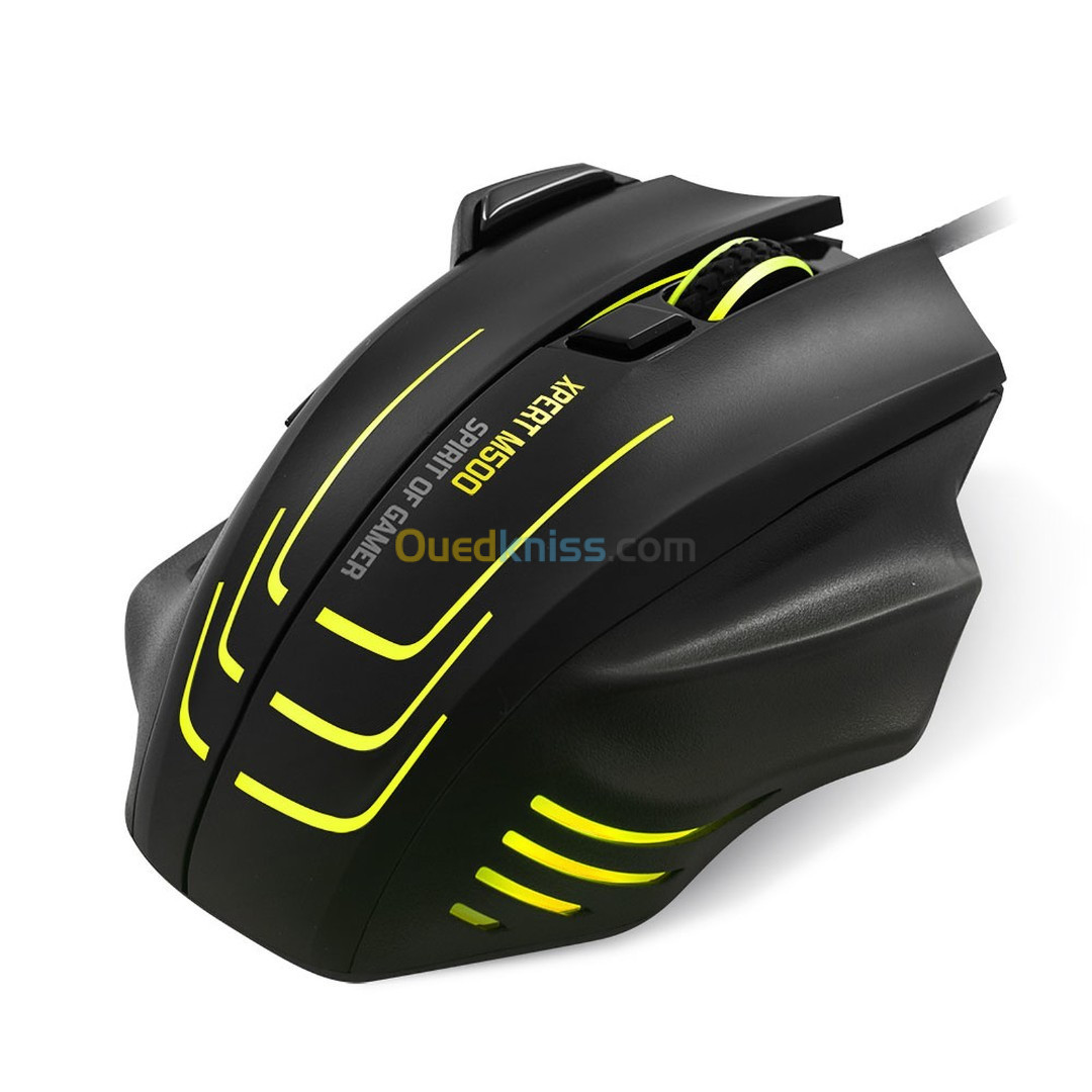 Souris Gaming Usb Capteur Optique 8000 Dpi - 7 Boutons Programmable Xpert-M500 Spirit Of Gamer