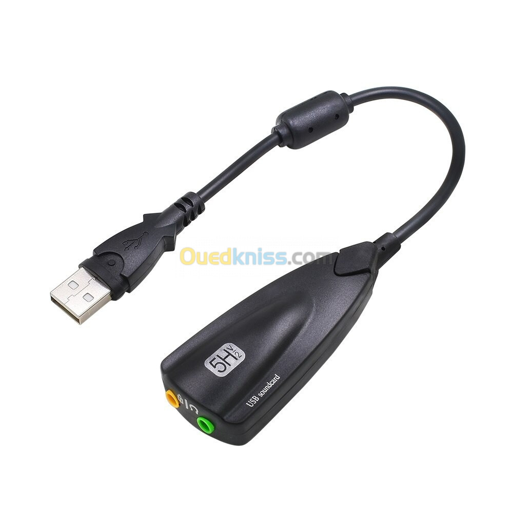 Carte Son 5Hv2 USB 2.0 7.1 Canaux