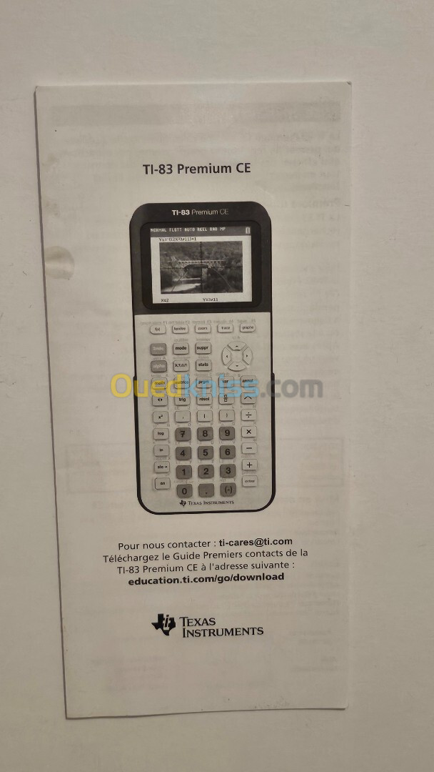 Calculatrice graphique texas instruments ti-83 premium ce 