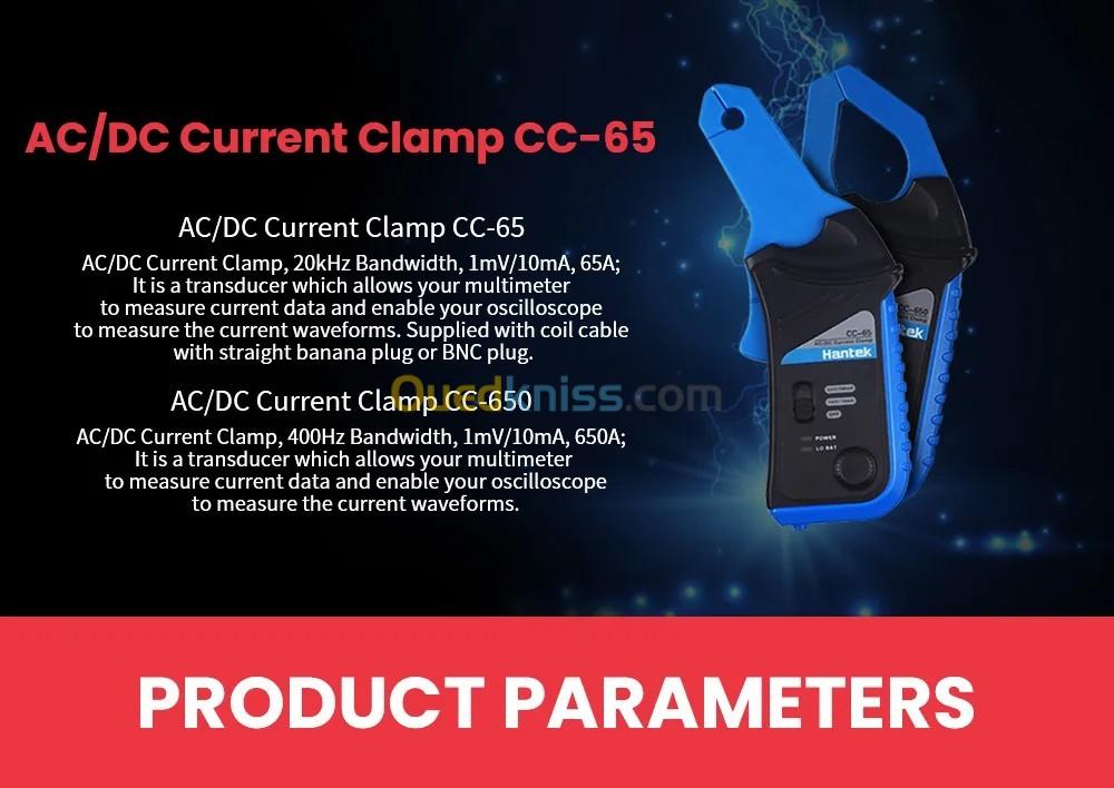  Hantek CC-65 AC/DC Multimeter Current Clamp Meter