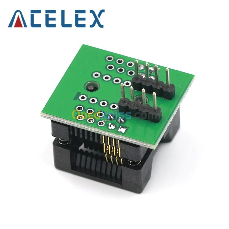 SOIC8 SOP8 à DIP8 EZ, adaptateur de programmeur, Module convertisseur de prise 150mil 200mil