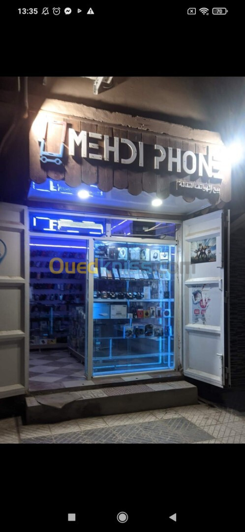 Boutique, matériel et accessoires de téléphonie