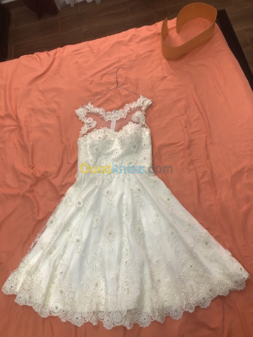 Robe Blanche Courte