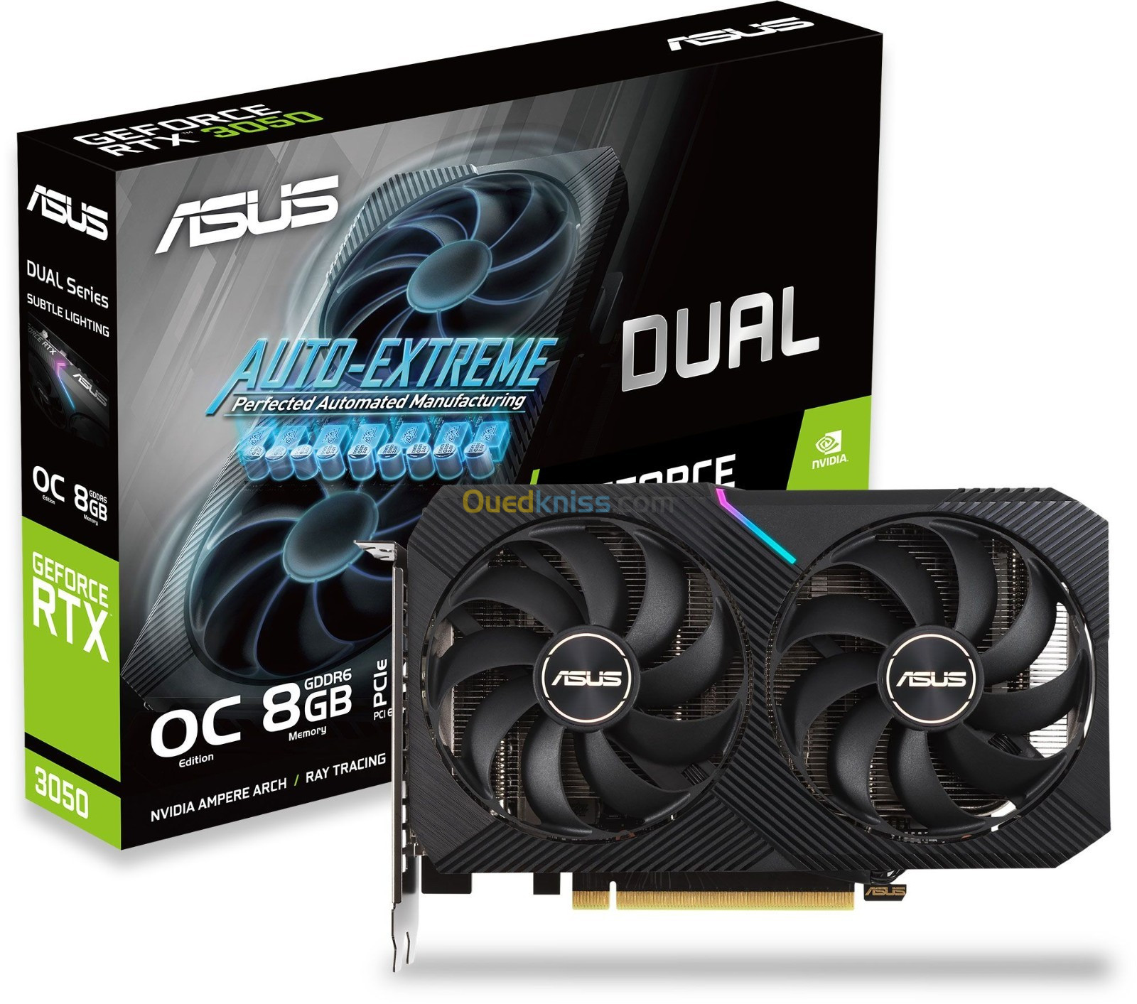 CARTE GRAPHIQUE ASUS Dual GeForce RTX 3050 OC