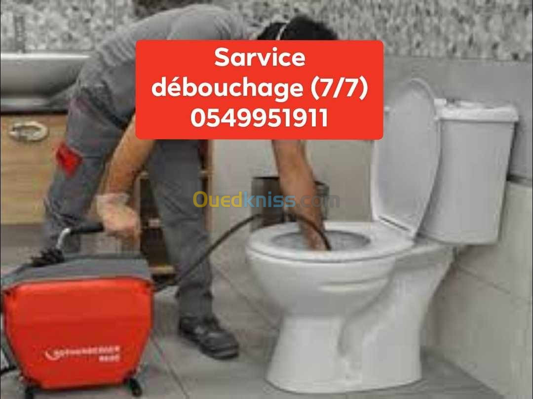 Camion débouchage vidange nettoyage (24/24)