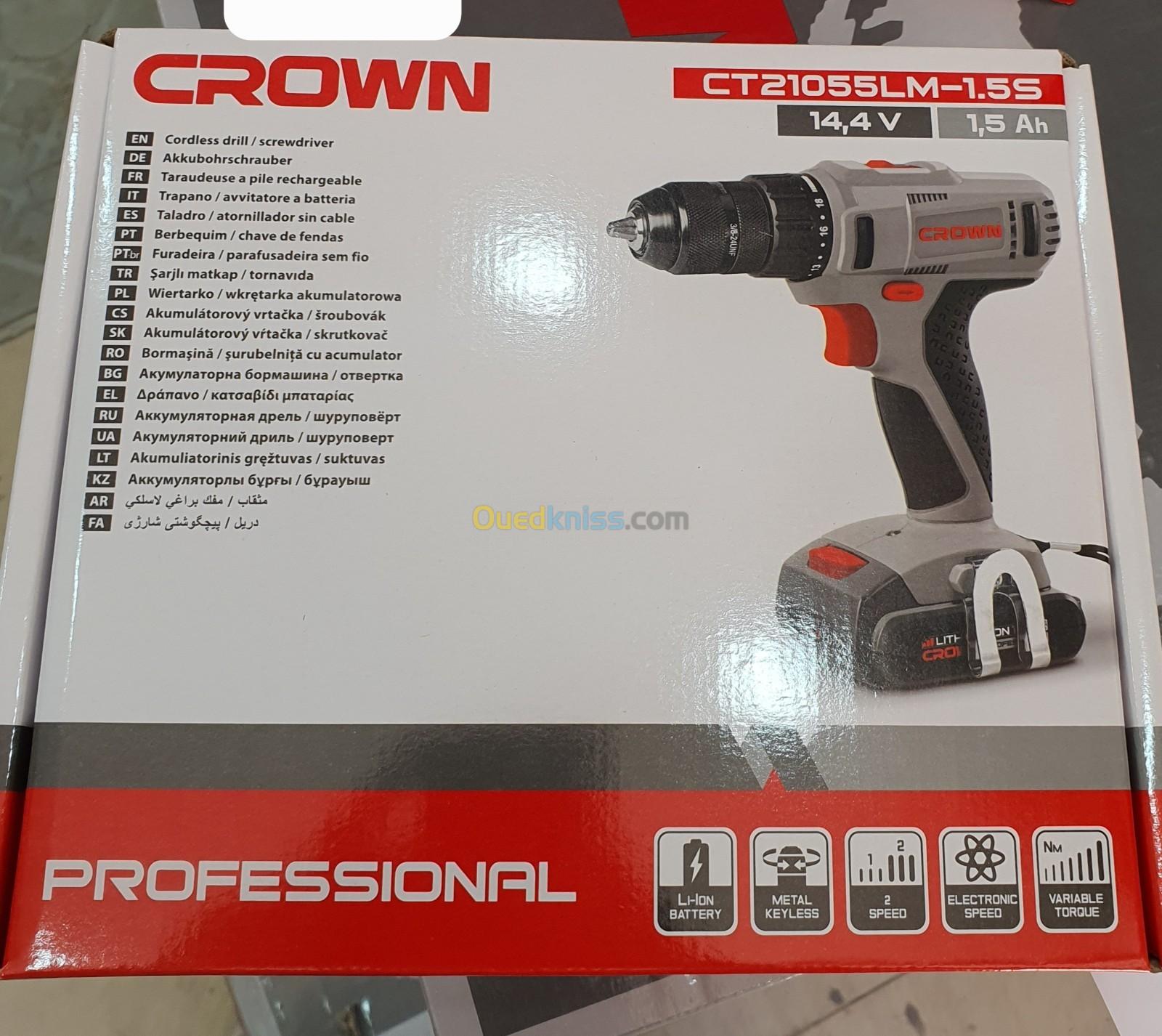 Visseuse Crown 14.4v 