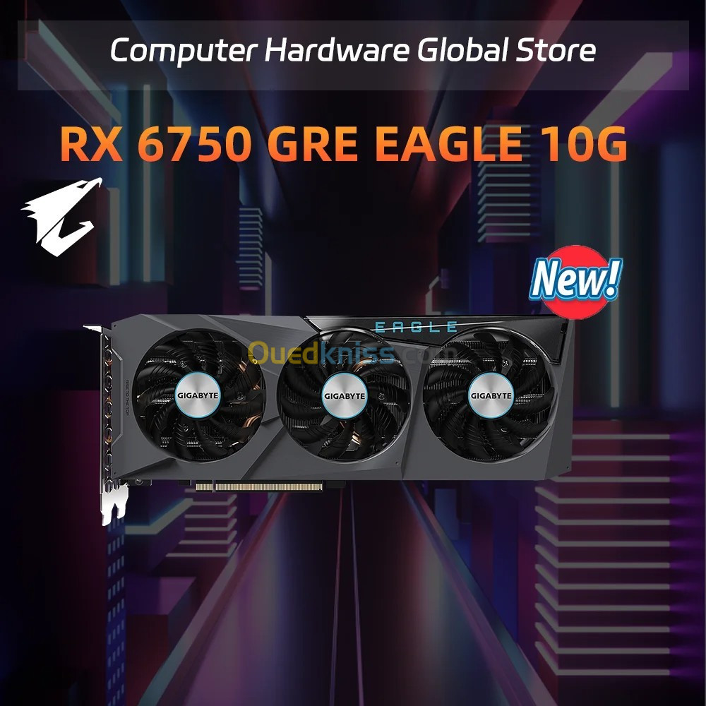 GIGABYTE Radeon RX 6750 GRE 10GB EAGLE surpasse RTX 4060 