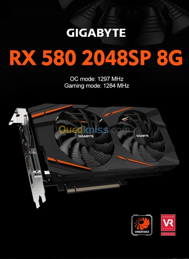 Gigabyte Radeon RX580 Gaming 8G