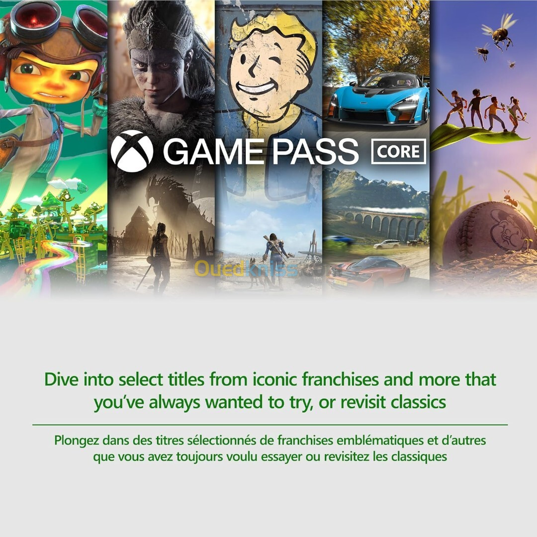 Xbox Game Pass Core 12 MOIS Membership [Digital Code]