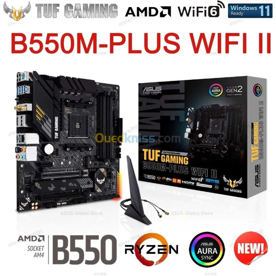 carte mère ASUS TUF Gaming B550M-PLUS WIFI II