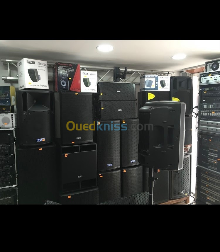 Vente et installation équipements audio professionnel