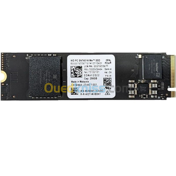 WD SN740 SSD M.2 PCIe 256GB NVME 2280 