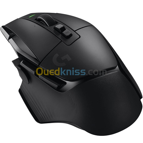 LOGITECH G502 X PLUS, Droitier, Optique, RF sans fil, 25600 DPI, Noir