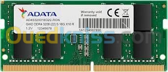 RAM ADATA 8GB DDR4-3200MHZ