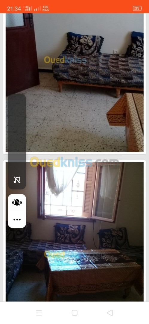 Vente Appartement F2 Tlemcen Ghazaouet