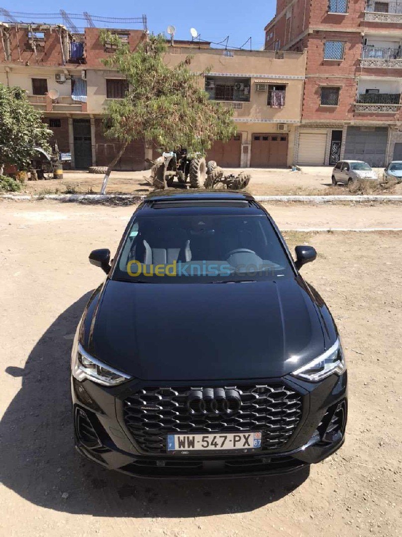 Audi Q3 Sline 2023 Black black