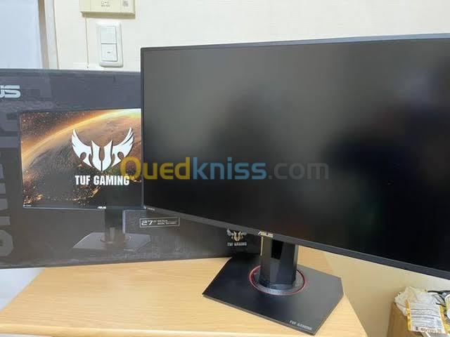 Ecran monitor gaming  165hz  ips 1ms ,  2k asus vg27aq 