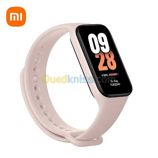 Mi Band 8 Active (2 Couleurs) (Livraison Disponible)