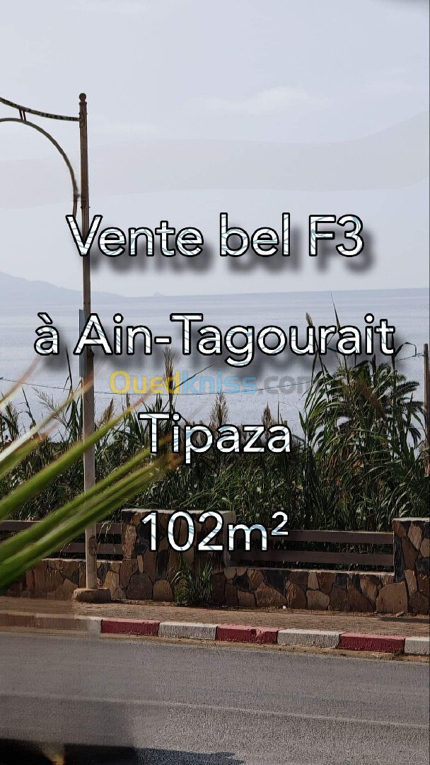 Vente Appartement F3 Tipaza Ain tagourait