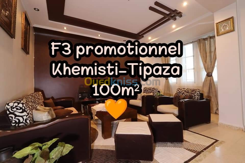 Vente Appartement F3 Tipaza Khemisti