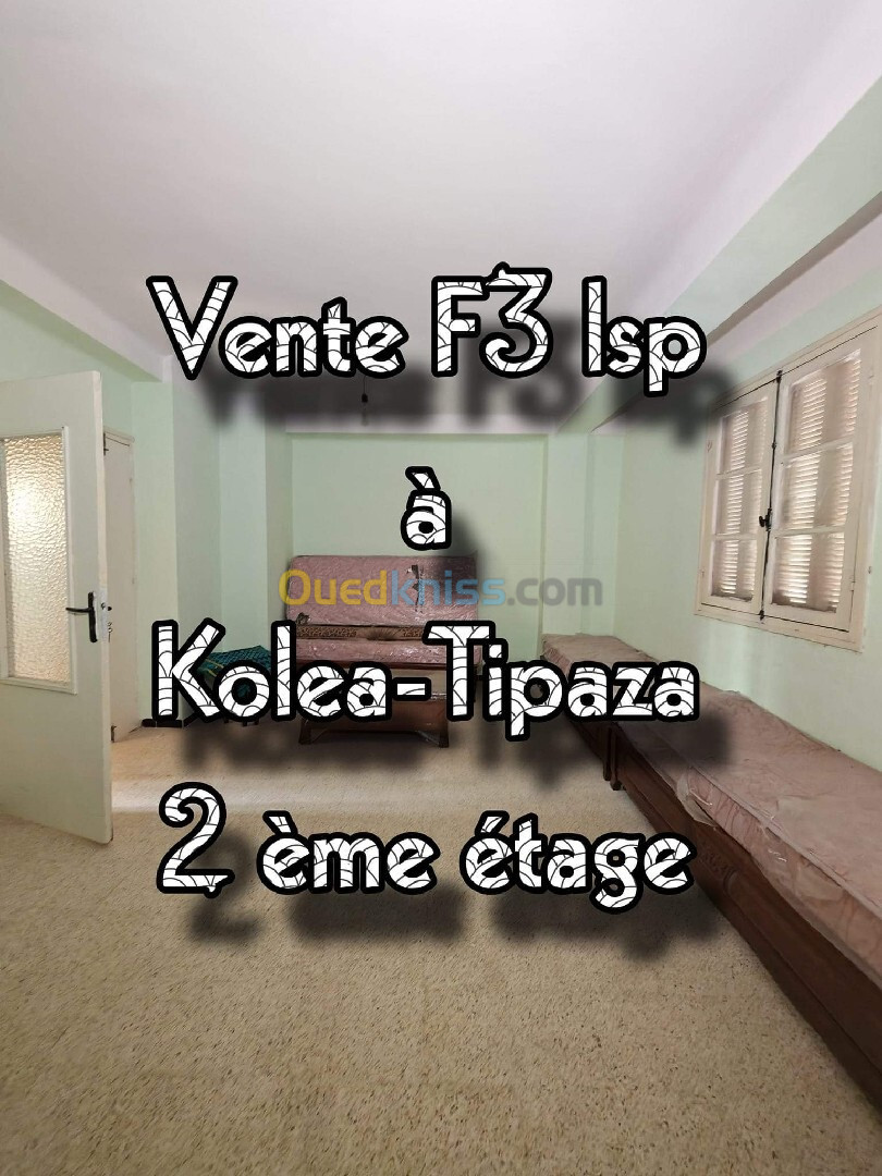 Vente Appartement F3 Tipaza Kolea