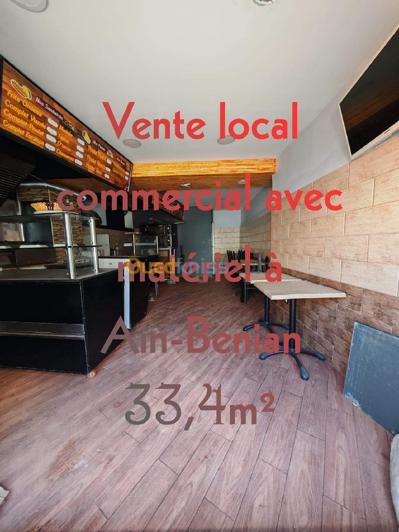 Vente Local Alger Ain benian