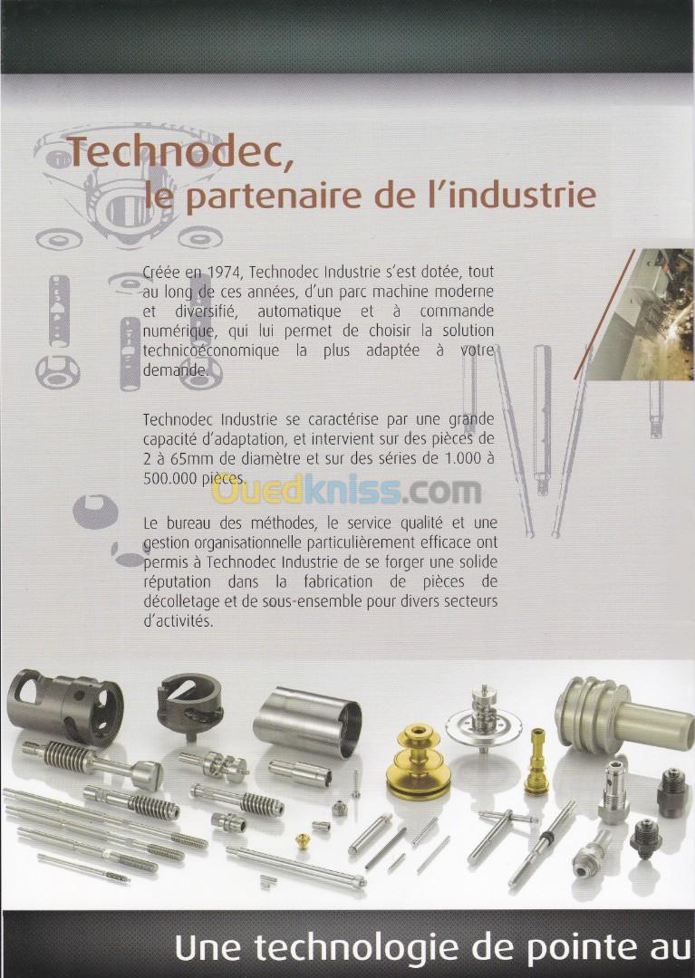 DECOLLETAGE/TOURNAGE/ EMBOUTISSAGE / EDM ROBOFIL ( FANUC) DE PIECES POUR L'INDUSTRIE 