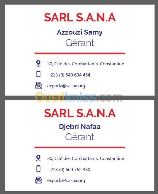 carte visite