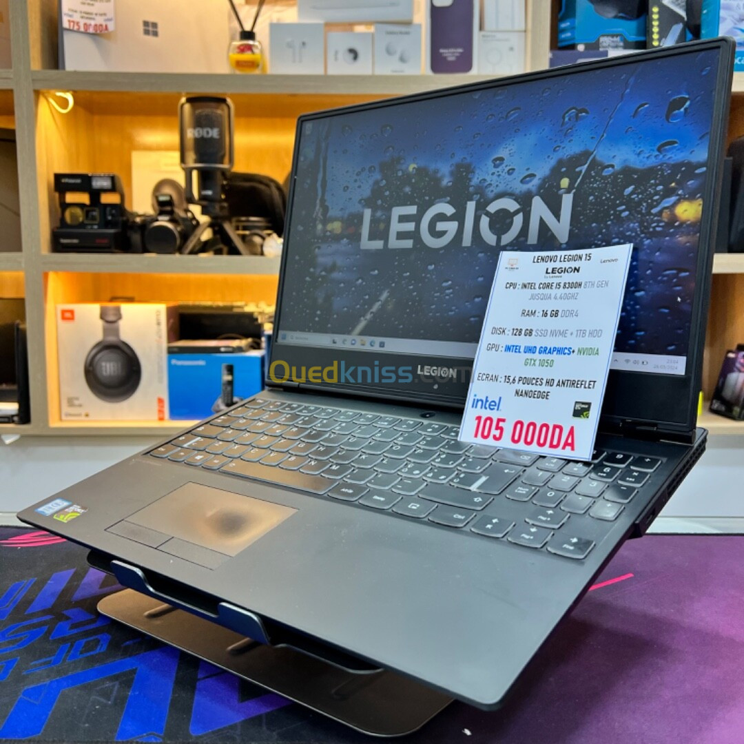 LENOVO LEGION Y540 I5 9300H NVIDIA GTX 1050 16GB RAM 128GB SSD 1TB HDD