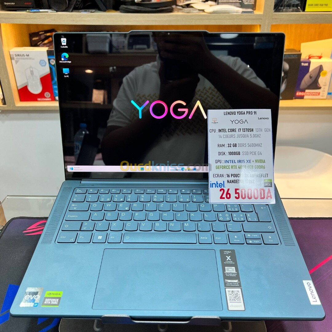 LENOVO YOGA 9 PRO I7 13705H NVIDIA RTX 4050 32GB RAM 1TB HDD 