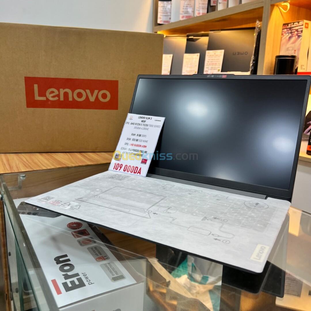 LENOVO IDEAPAD SLIM 3  AMD RYZEN 5 7520 8GB RAM 512GB SSD 