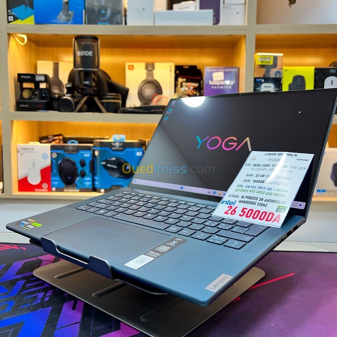 LENOVO YOGA 9 PRO I7 13705H NVIDIA RTX 4050 32GB RAM 1TB HDD 