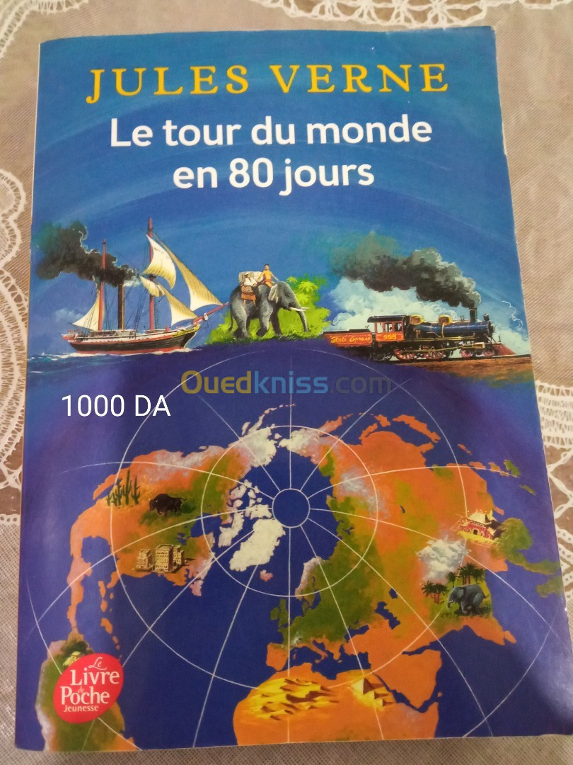 Le tour du monde en 80 jours - Cycle 3 de Jules Verne - Poche