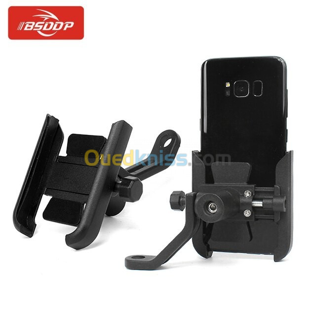 SUPPORT TELEPHONE SMART PHONE POUR MOTO METALIQUE