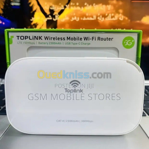 MODEM 4G TOPLINK HW66C WIRLESS MOBILE WI-FI ROUTER 