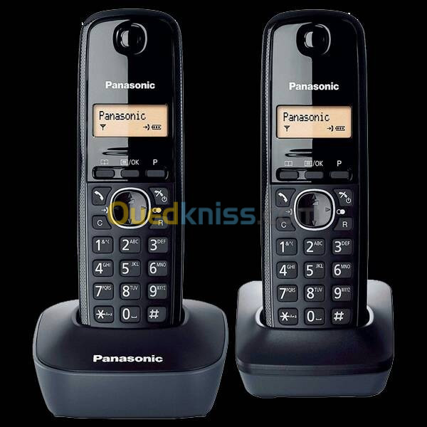 Téléphone sans-fil Numérique Double combine LCD Panasonic KX-TG1612 DECT -  Prix en Algérie