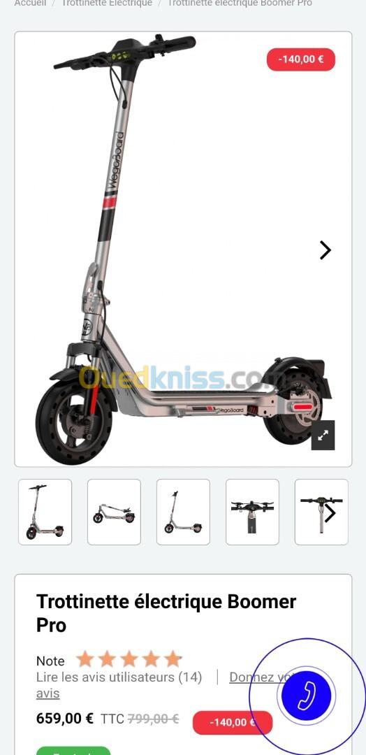 Trottinette électrique WEGOBOARD BOOMER PRO 