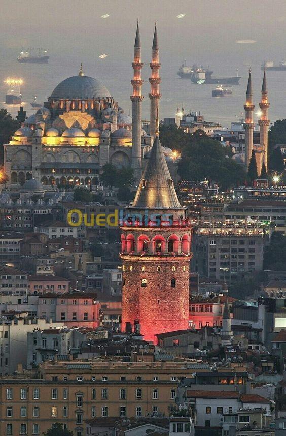 Top voyage Istanbul 24 Septembre رحلة الى اسطنبول مع منايل تور 