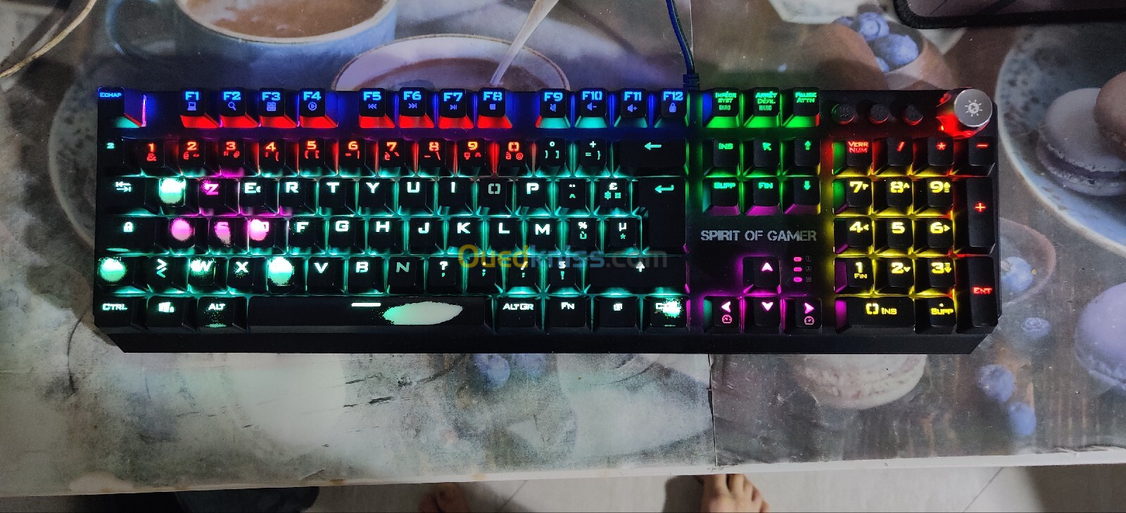 Clavier+casque Spirit Of Gamer